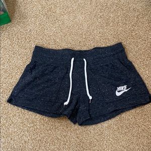 NWOT gray Nike cozy shorts